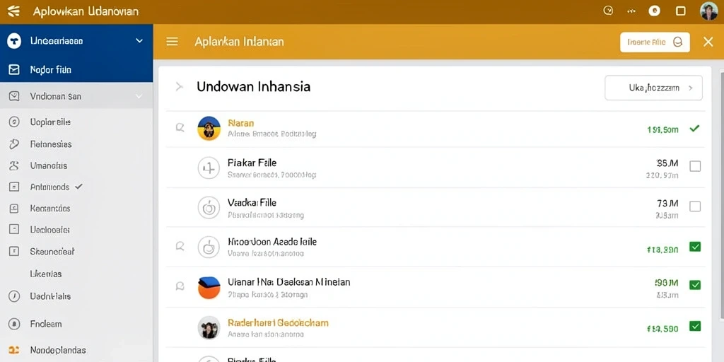 Tampilan antarmuka yang menarik dan mudah digunakan.