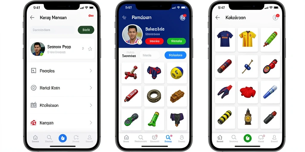 Tampilan antarmuka yang menarik dan user-friendly.