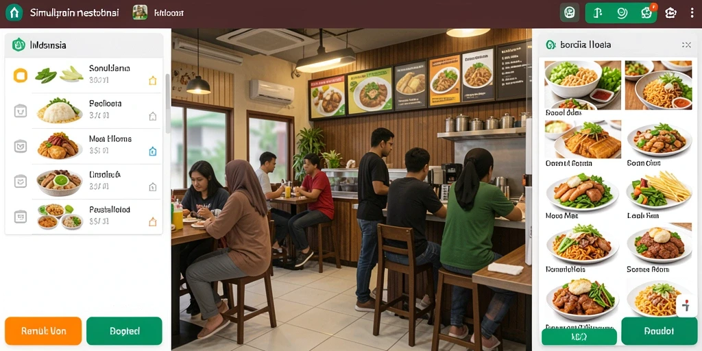 Tampilan antarmuka yang menarik dan mudah digunakan.