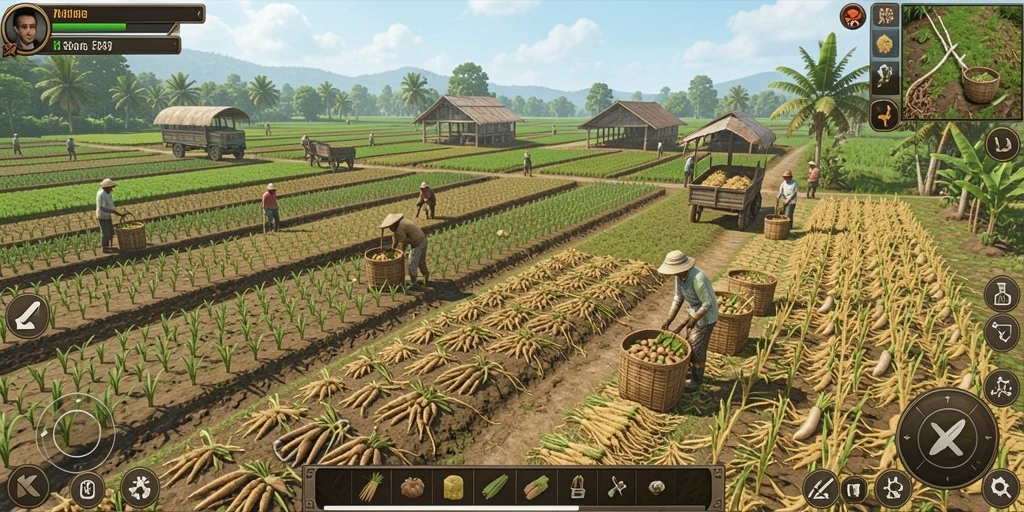 Tampilan antarmuka utama yang menarik.