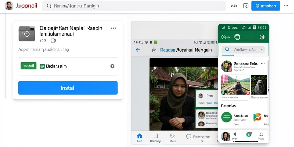 Antarmuka sederhana dan mudah dinavigasi.