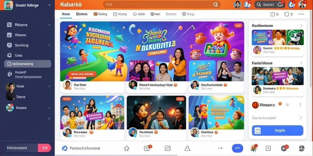 Tampilan menu utama LUCKY72 yang menarik.
