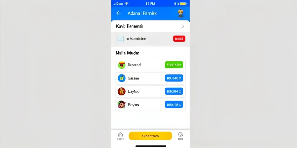Tampilan antarmuka yang intuitif dan mudah digunakan.